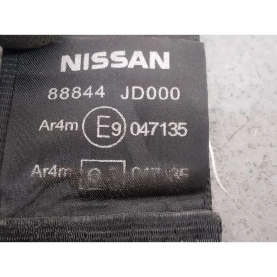 Cinturon Seguridad Trasero Derecho para Nissan Qashqai (J10)