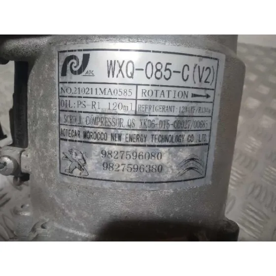 Compresor Aire Acondicionado para Opel Corsa F