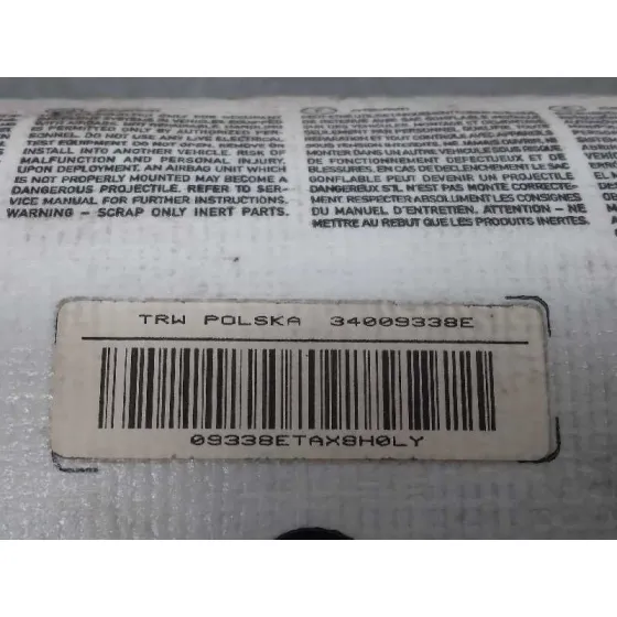 Airbag Delantero Derecho para Bmw Serie 3 Berlina (E90)