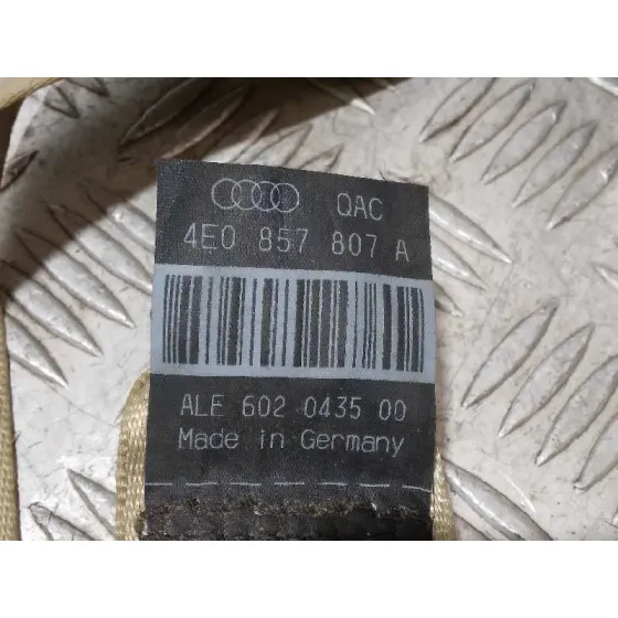 Cinturon Seguridad Trasero Central para Audi A8 (4E2)