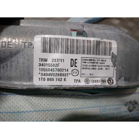 Airbag Cortina Delantero Derecho para Volkswagen Touran (1T3)