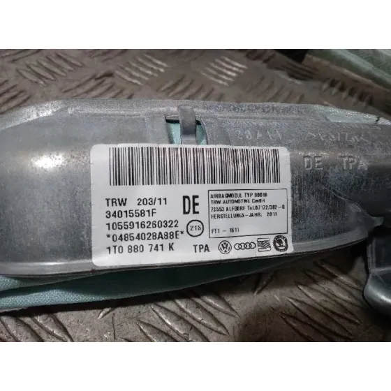 Airbag Cortina Delantero Izquierdo para Volkswagen Touran (1T3)