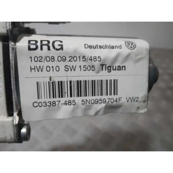 Motor Elevalunas Trasero Derecho para Volkswagen Tiguan (5N2)