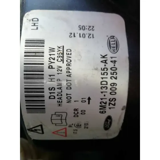 Faro Izquierdo para Ford S-Max (Ca1)