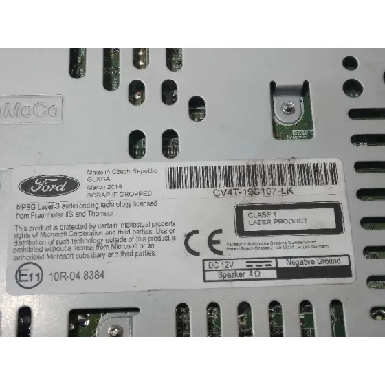 Sistema Audio / Radio Cd para Ford Kuga (Cbs)