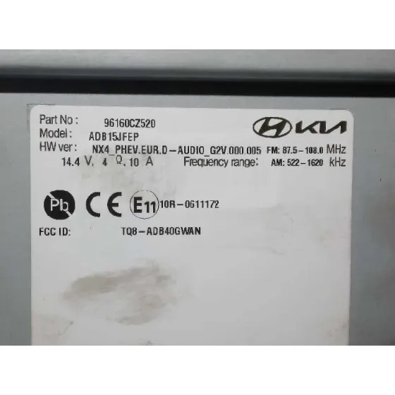Sistema Audio / Radio Cd para Hyundai Tucson