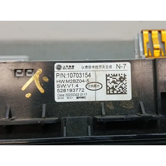 Mando Calefaccion / Aire Acondicionado para Mg Zs Luxury