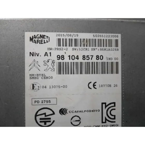 Sistema Navegacion Gps para Citroën C4 Picasso
