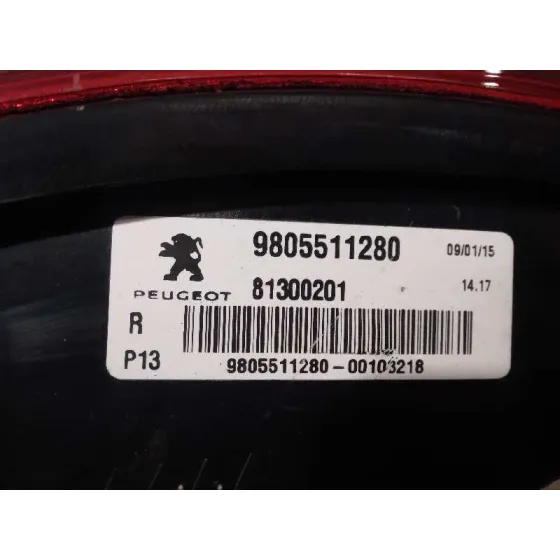 Piloto Trasero Derecho Interior para Peugeot 3008