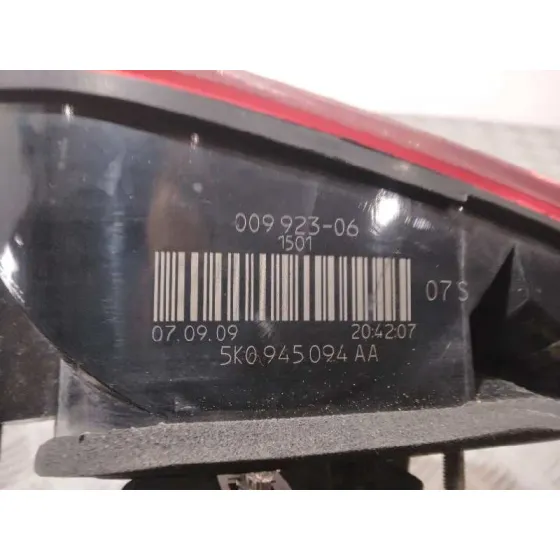 Piloto Trasero Derecho Interior para Volkswagen Golf Vi (5K1)