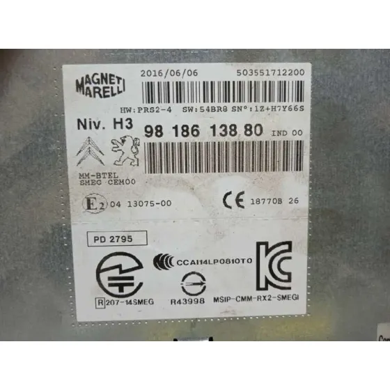 Sistema Navegacion Gps para Peugeot 308