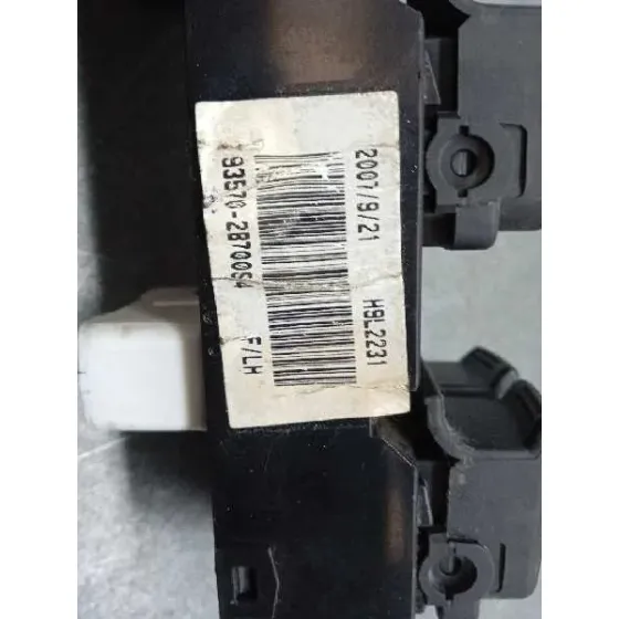 Mando Elevalunas Delantero Izquierdo para Hyundai Santa Fe (Bm)