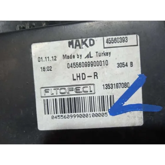 Faro Derecho para Fiat Fiorino