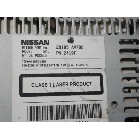 Sistema Audio / Radio Cd para Nissan Primera Berlina (P12)