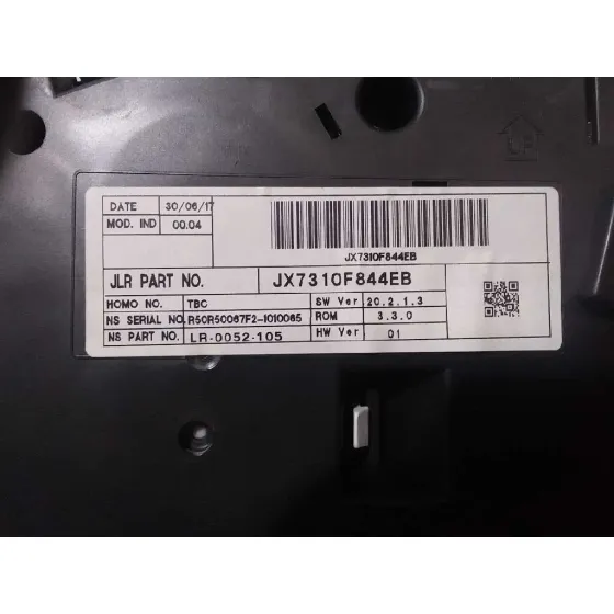 Cuadro Instrumentos para Jaguar Xe