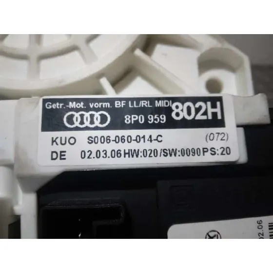 Motor Elevalunas Delantero Derecho para Audi A3 (8P)