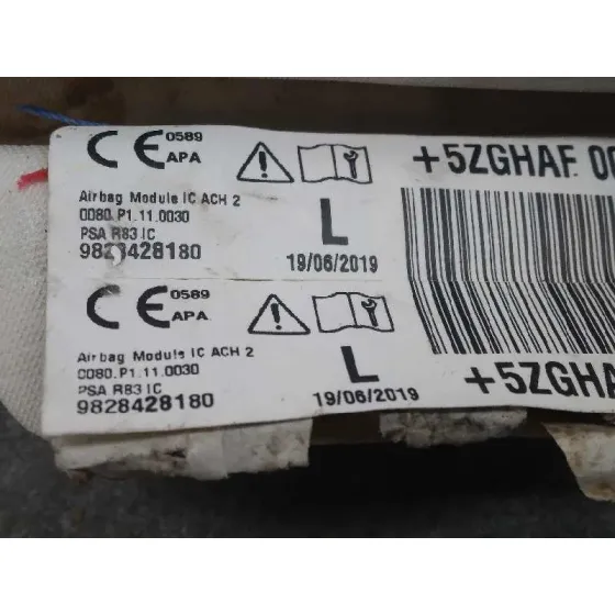 Airbag Cortina Delantero Izquierdo para Peugeot 508