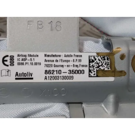 Airbag Cortina Delantero Izquierdo para Ssangyong Tivoli