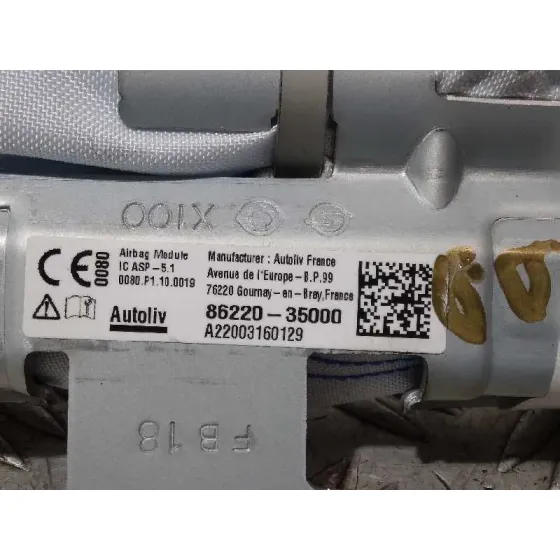 Airbag Cortina Delantero Derecho para Ssangyong Tivoli