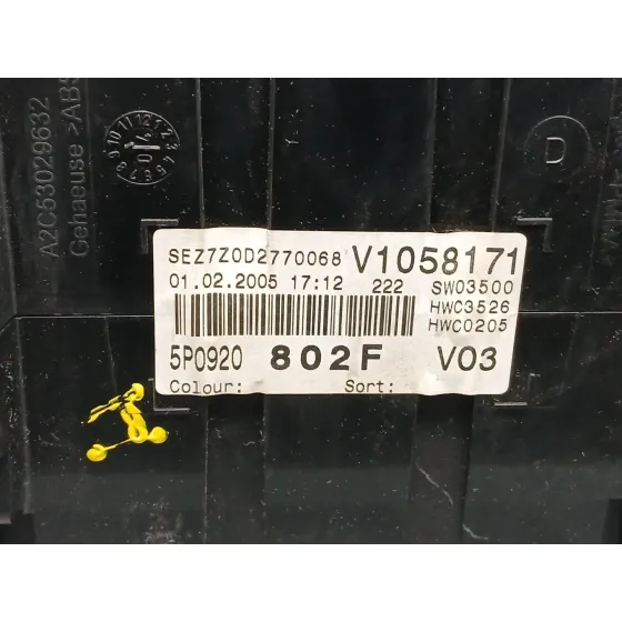 Cuadro Instrumentos para Seat Altea (5P1)