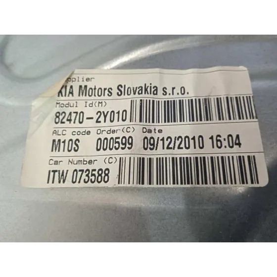 Elevalunas Delantero Izquierdo para Hyundai Ix35