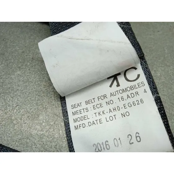 Cinturon Seguridad Trasero Central para Infiniti Q50