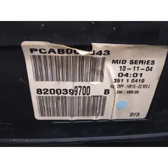 Cuadro Instrumentos para Renault Megane Ii Berlina 3P