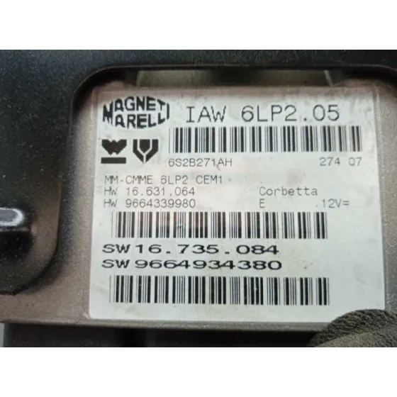 Centralita Motor Uce para Citroën C4 Berlina