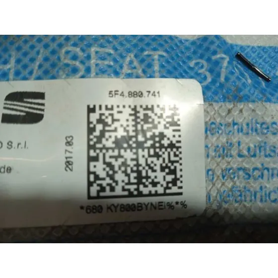 Airbag Cortina Delantero Izquierdo para Seat Leon (5F1)