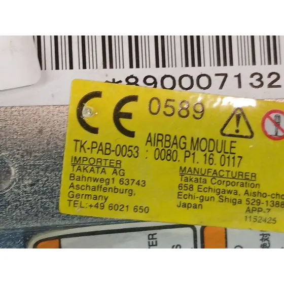 Kit Airbag para Mazda Cx-7 (Er)