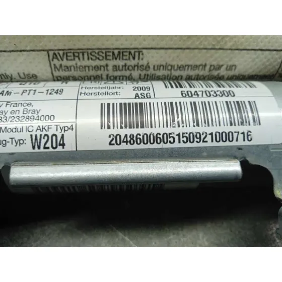 Airbag Cortina Delantero Derecho para Mercedes-Benz Clase C (W204) Berlina