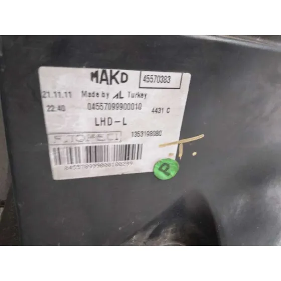 Faro Izquierdo para Fiat Fiorino