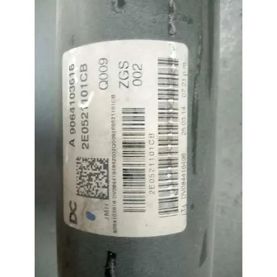 Transmision Central para Volkswagen Crafter Caja Cerrada