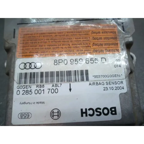 Centralita Airbag para Audi A3 (8P)