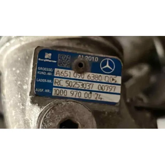 Turbocompresor para Mercedes-Benz Sprinterii Caja Cerrada (Desde 01.06)