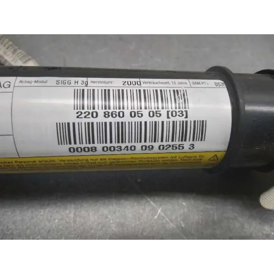 Airbag Cortina Delantero Izquierdo para Mercedes-Benz Clase S (W220) Berlina