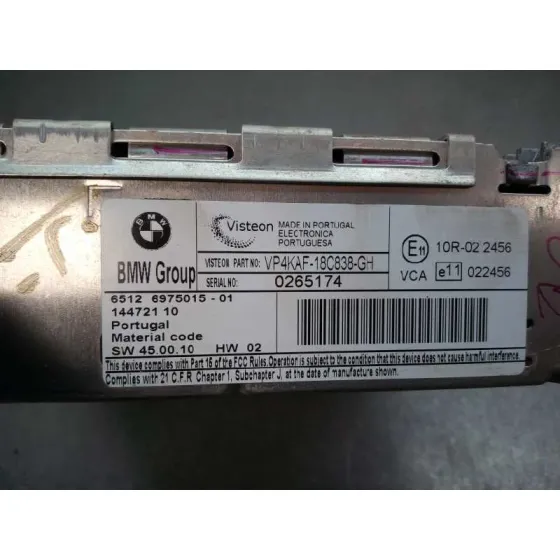 Sistema Audio / Radio Cd para Bmw Serie 3 Berlina (E90)