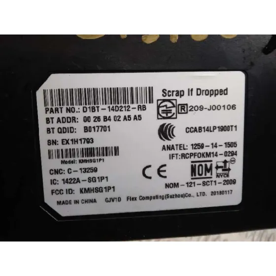 Modulo Electronico para Ford Tourneo Courier (C4A)