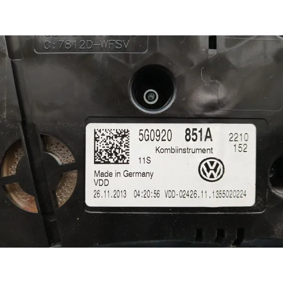 Cuadro Instrumentos para Volkswagen Golf Vii Variant (Bv5)