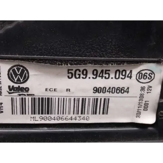 Piloto Trasero Derecho Interior para Volkswagen Golf Vii Variant (Bv5)