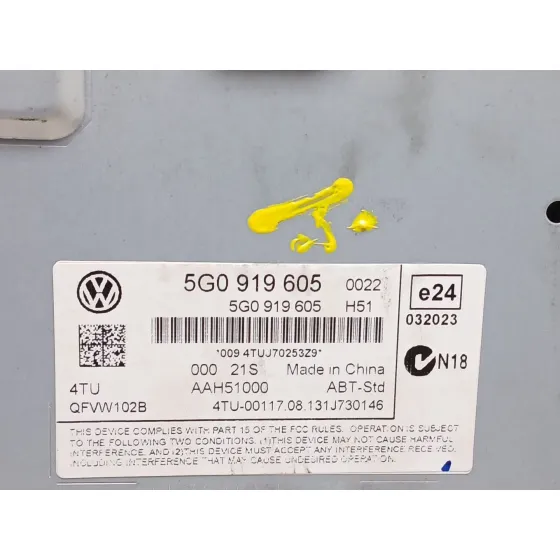 Sistema Audio / Radio Cd para Volkswagen Golf Vii Variant (Bv5)