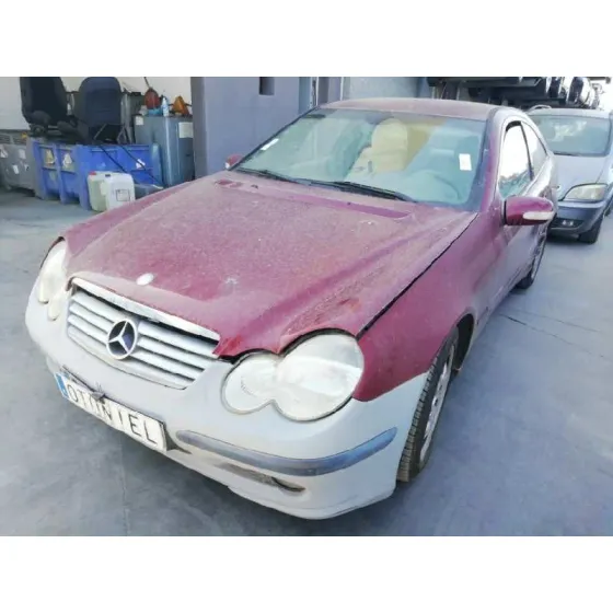 MERCEDES CLASE C (W203) SPORTCOUPE '2003 C 200 COMPRESSOR (203.742) ROJO