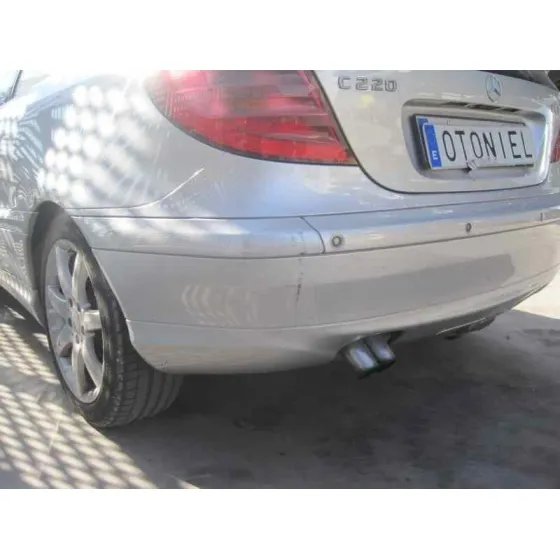 MERCEDES CLASE C (W203) SPORTCOUPE '2002 C 220 CDI (203.706) PLATA