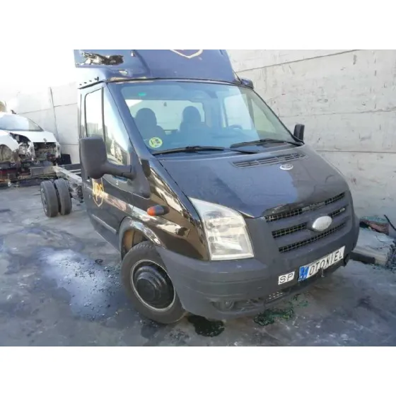 FORD TRANSIT CAJA ABIERTA '06 '2007 FT 350 EL CABINA SIMPLE, EXTRALARGA NEGRO