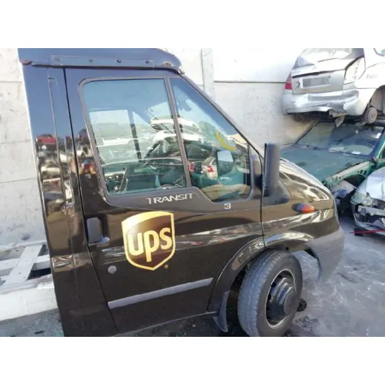 FORD TRANSIT CAJA ABIERTA '06 '2007 FT 350 EL CABINA SIMPLE, EXTRALARGA NEGRO