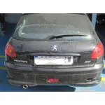 PEUGEOT 206 BERLINA '2006 X-LINE NEGRO