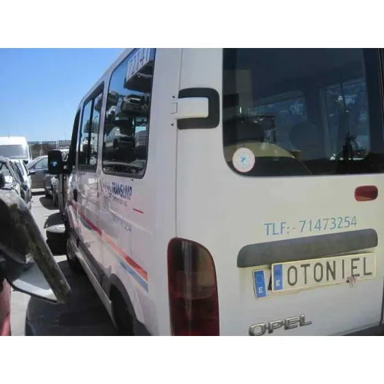 OPEL MOVANO '2003 COMBI CORTO 2.8T BLANCO