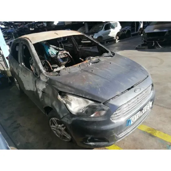 FORD KA+ '2017 BLACK / WHITE QUEMADO