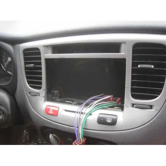KIA RIO '2008 1.4 ACTIVE NEGRO