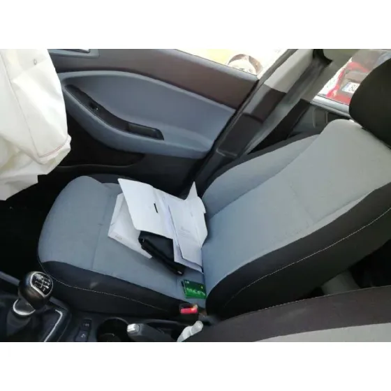 HYUNDAI I20 '2016 BASIS BLUE GRIS